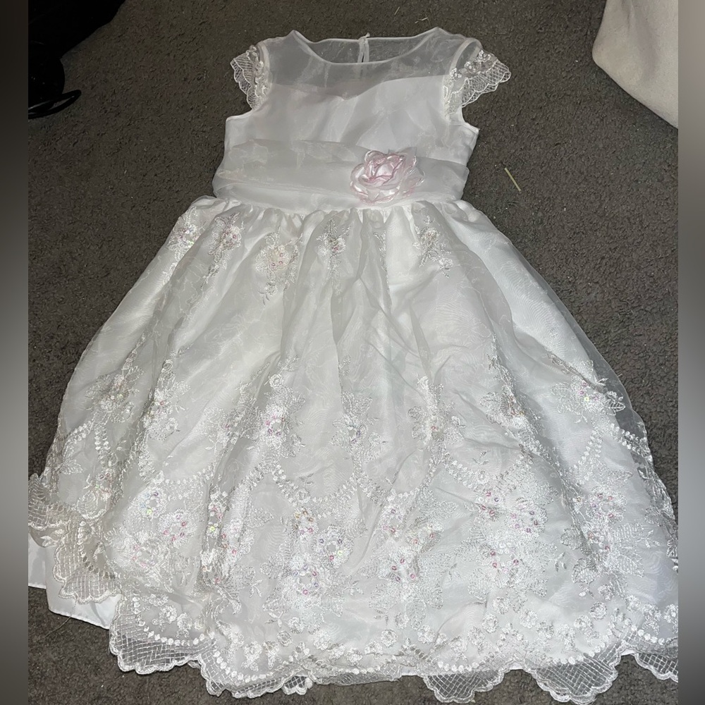 Muneca flower girl/ first communion dress
